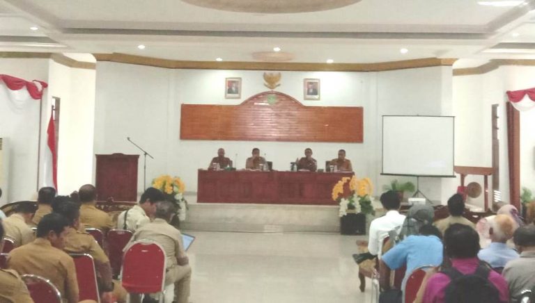 Pemkot Tual Rapat Bersama Panitia Pesparani Provinsi Maluku
