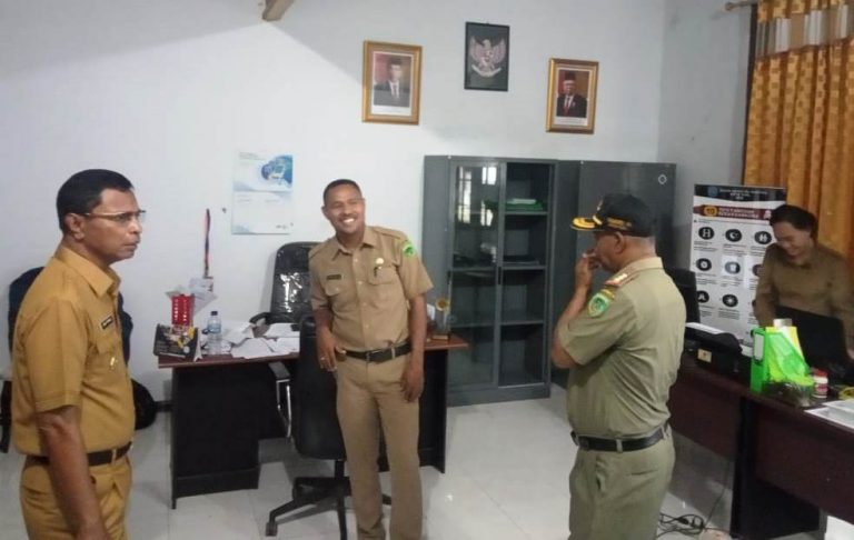 Wawali Tamnge Pantau Langsung Kinerja ASN Pemkot Tual