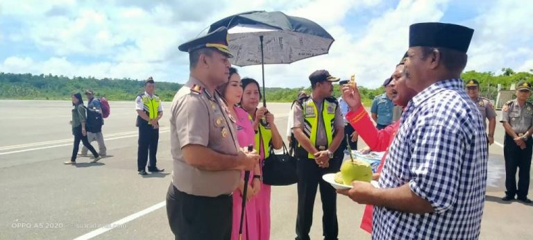 Kapolres Alfaris Pattiwael Tiba di Langgur