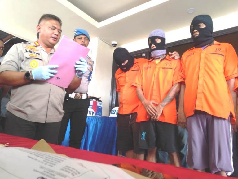 Medio Maret, Polresta Ambon ‘Sikat’ Enam Pengedar Narkoba