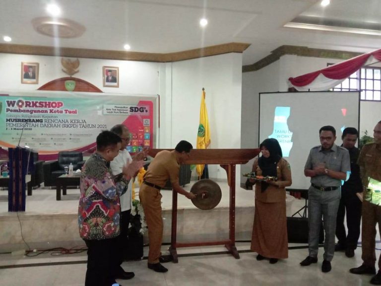 Empat Perwakilan Kementerian Hadiri Workshop Pembangunan Kota Tual