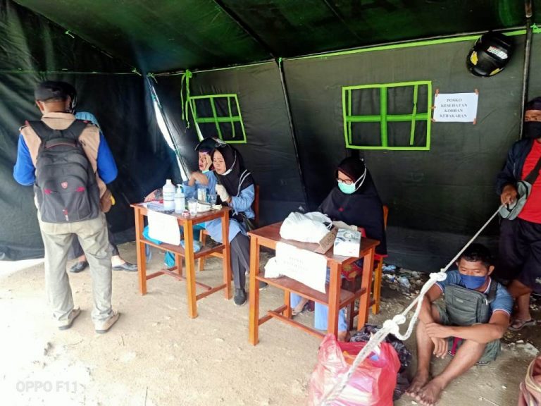 Pasca Kebakaran, Warga Ongkoliong Jalani Pengobatan Gratis