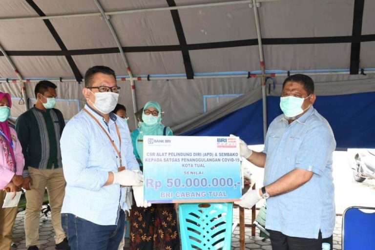 Gustu Covid-19 Tual Terima Bantuan dari Tiga Donatur