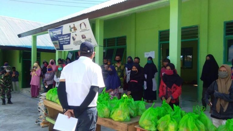161 Paket Bantuan Disalurkan ke Kecamatan Hoat Sorbay