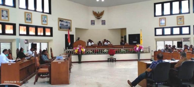 Pembahasan LKPJ Tahun 2019: DPRD Malra Tunda Rapat