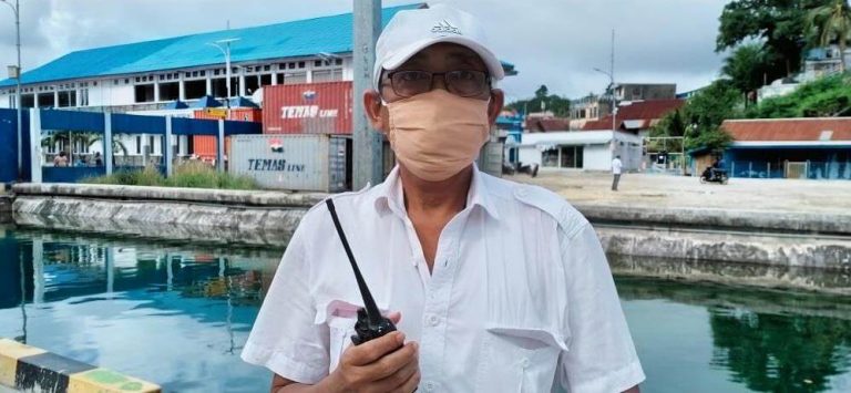 Nahkoda KM. Palung Mas Apresiasi Kinerja Satgas Angkutan Laut Tual