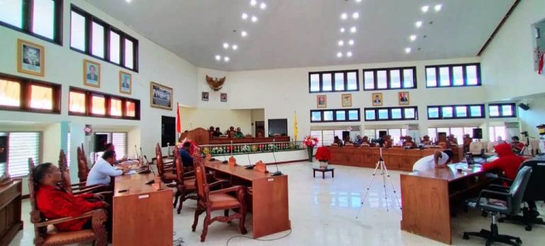 Pansus Boboti Rekomendasi terhadap LKPJ Bupati Malra Tahun 2019