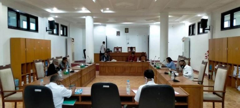 Komisi III DPRD Malra Bahas Pembangunan Gedung Pesparawi dan Reklamasi Jalan dan Perumahan Dian Pulau