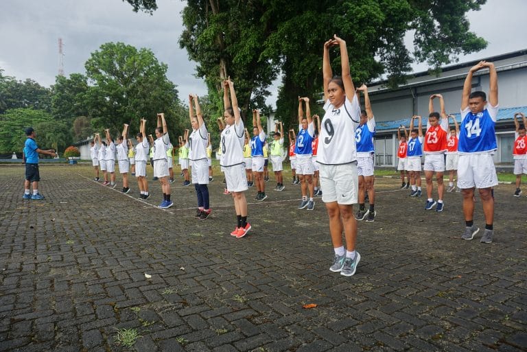 Casis Bintara/Tamtama PK TNI AL Panda Ambon Jalani Tes Samapta di Lantamal IX