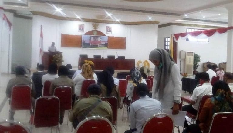 Biro Kesra Maluku Sosialisasi Peraturan Pelaksanaan Ketenagakerjaan di Kota Tual Biro Kesra Maluku Sosialisasi Peraturan Pelaksanaan Ketenagakerjaan di Kota Tual