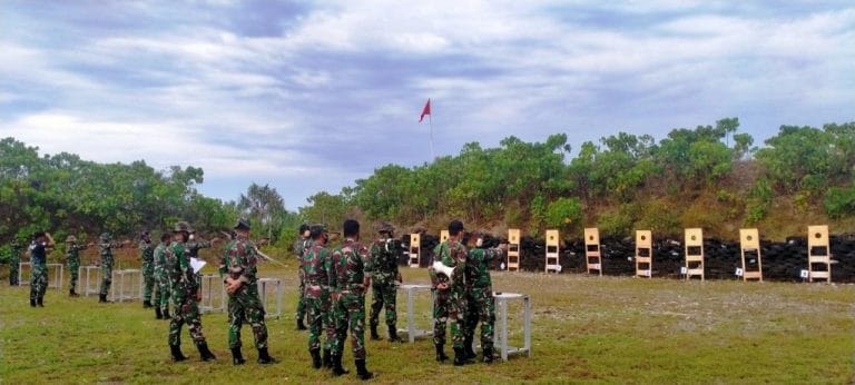 Tingkatkan Kualitas, Lanud Dumatubun Gelar Latihan Menembak Tingkatkan Kualitas, Lanud Dumatubun Gelar Latihan Menembak