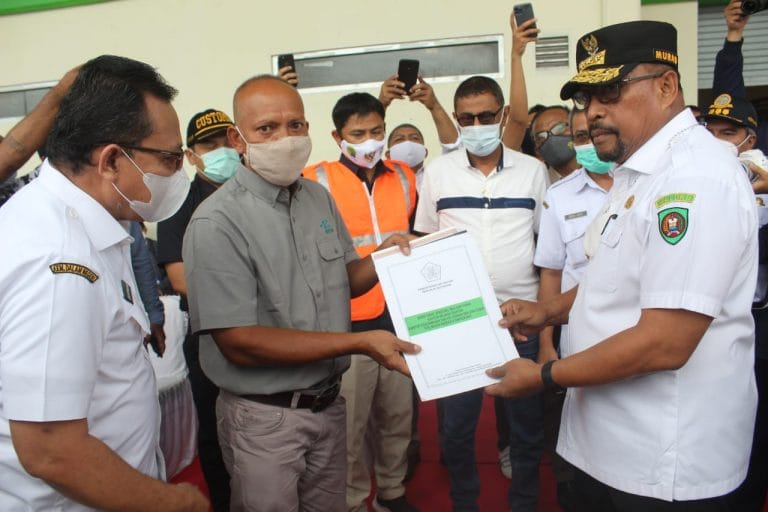 Gubernur Maluku Lepas Ekspor Tuna ke Jepang