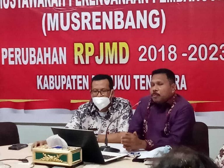 Dilanda Pandemi, Pemkab Malra Buat Perubahan pada RPJMD 2018-2023 Dilanda Pandemi, Pemkab Malra Buat Perubahan pada RPJMD 2018-2023