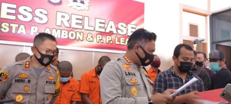 Polisi Tetapkan Lima Tersangka Kasus Bentrok di Liang