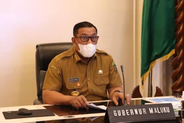 Sebagai Penerima Vaksin, Gubernur Maluku Berbagi Pengalaman di Acara Webinar