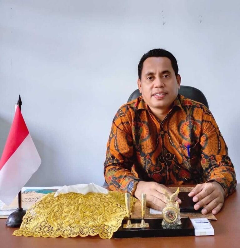 Kepala Bagian Protokoler dan Komunikasi Pimpinan Tual, Muchsin Ohoiyuf, Kamis (18/2/2021). Foto: Dokpri
