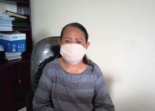 Kepala Bidang Kawasan Permukiman Dinas Perumahan, Kawasan Permukiman dan Pertanahan (DPKPP) Kabupaten Maluku Tenggara Maryam Ingratubun. Foto: Fredy Jamrewav