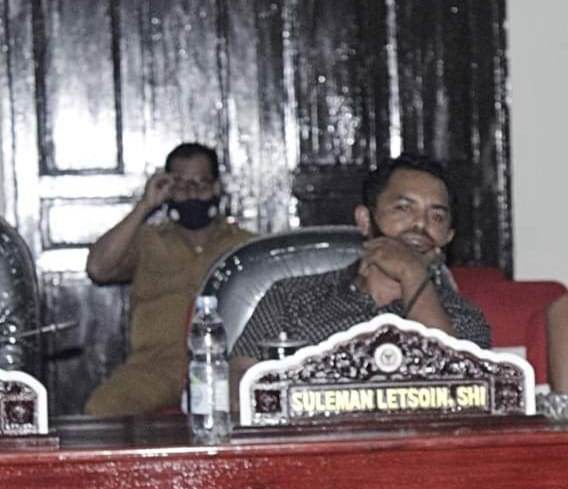 Anggota DPRD Kota Tual Soleman Letsoin. Foto: Ludwiena Maturbongs