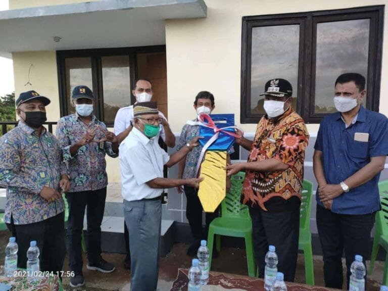 Perumahan Cagar Budaya di Kota Tual Siap Dihuni