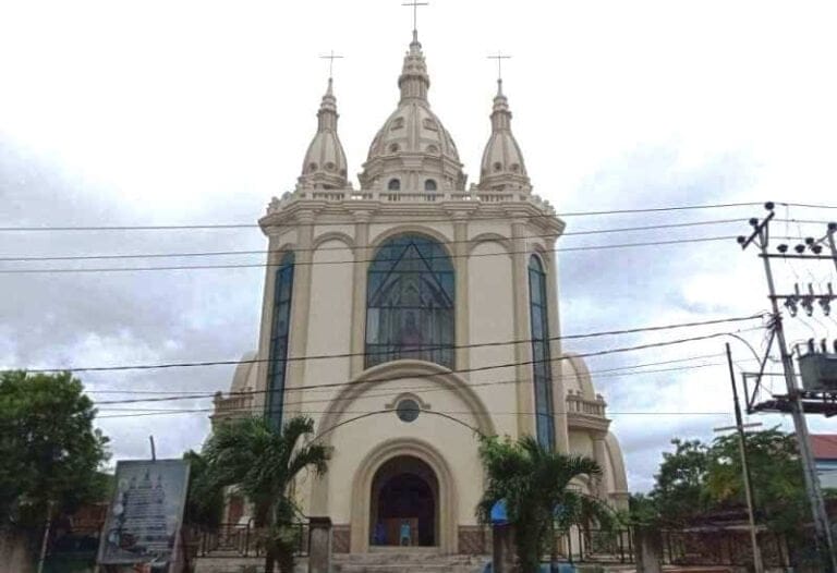 Gereja St. Yosep Ohoijang, Maluku Tenggara, Senin (22/2/2021). Foto: Fredy Jamrewav