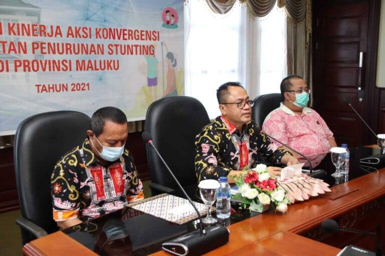 Sekda Buka Kegiatan Penilaian Kinerja Percepatan Penurunan Stunting di Provinsi Maluku