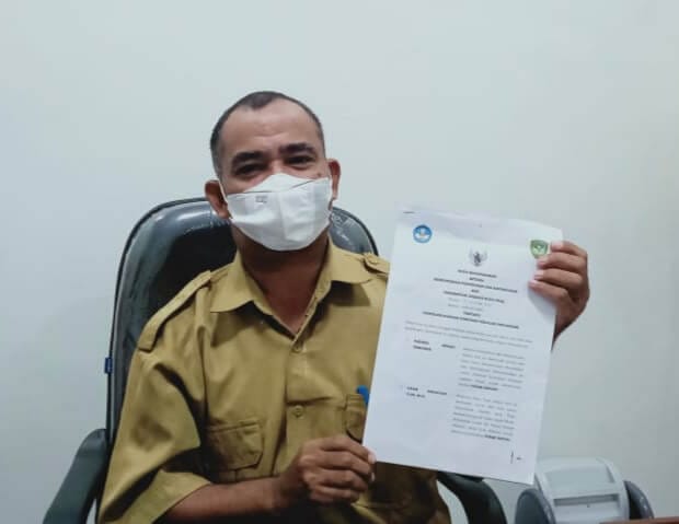 Plt. Kepala Dinas pendidikan dan kebudayaan Kota Tual Mudatsir Tamher