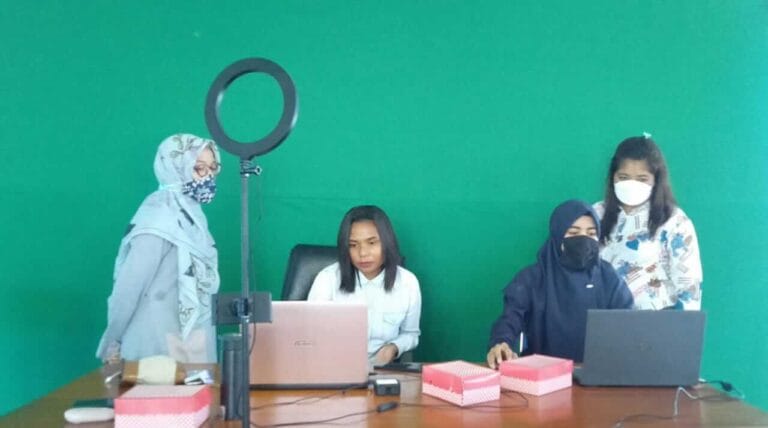 Persiapan tim Polikant menuju kompetisi NPEO tahun 2021. Selasa (25/5/2021). Foto: Henrik Toatubun