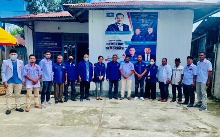 DPD Partai Keadilan Sejahtera (PKS) Kabupaten Maluku Tenggara melakukan silaturahmi kebangsaan ke Sekretariat DPC Partai Demokrat Malra di Langgur, Rabu (9/6/2021). Foto: Dokpri