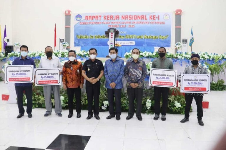 Wagub Buka Rakernas, Ketua IKAPATTI : Siap jadi Lokomotif Perubahan