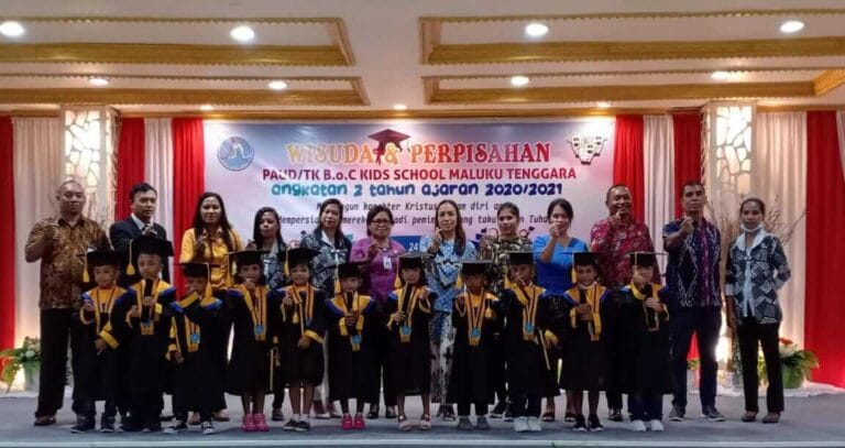 PAUD BOC Kids School Malra Gelar Wisuda Angkatan Kedua