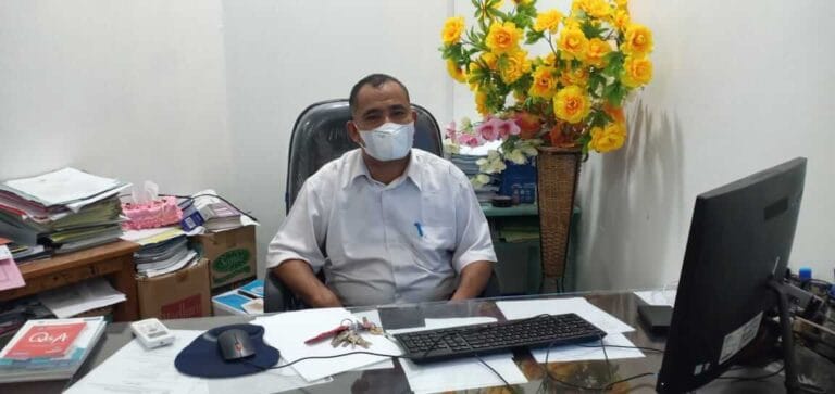 Plt Kepala Dinas Pendidikan dan Kebudayaan Kota Tual, Mudatsir Tamher.