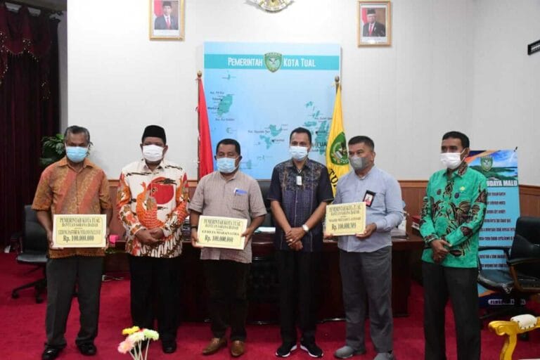 Pemkot Tual Bantu Pembangunan 15 Unit Rumah Ibadah dan Pastori