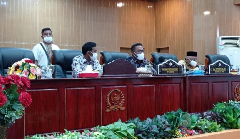 Paripurna Penyampaian Nota Keuangan, DPRD Tual Pertanyakan Ketidakhadiran Walikota