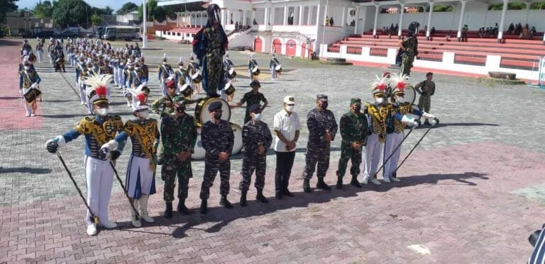 Danlanal Tual: Diharapkan Kedatangan KRI Bima Suci di Tual Jadi Memotivasi Generasi Muda Kei