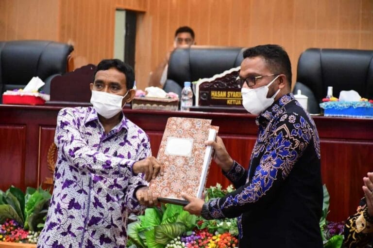 DPRD Tual Gelar Paripurna Penyampaian Nota Pengantar Pertanggungjawaban APBD 2020