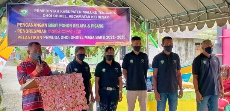 Camat Kei Besar Lantik Pemuda Ohoiel: Harapan Pembangunan Ohoi