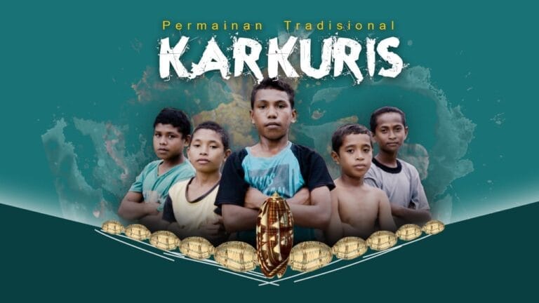 Permainan Karkuris asal Kepulauan Kei, menjuarai lomba pembuatan cerita permainan tradisional dalam bentuk video secara nasional. Foto: Dok. GKC