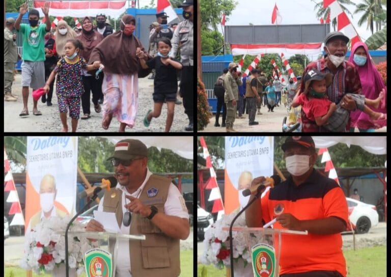 Kurangi Resiko Bencana, Gubernur Maluku Ikut Simulasi Evakuasi Mandiri Gempa Bumi