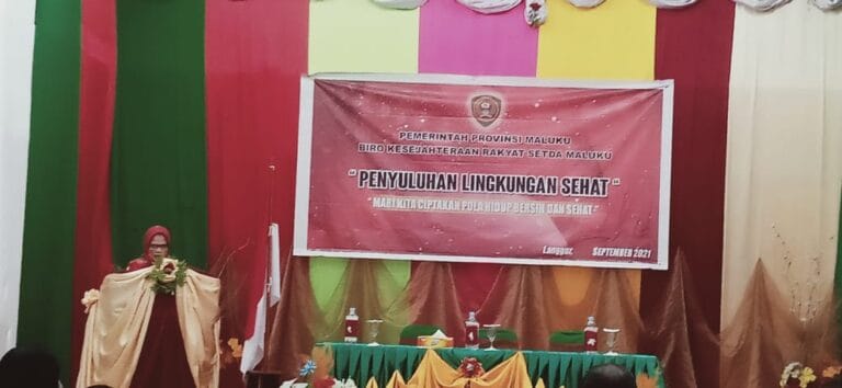 Pemprov Maluku Gelar Penyuluhan Lingkungan Sehat Di Malra