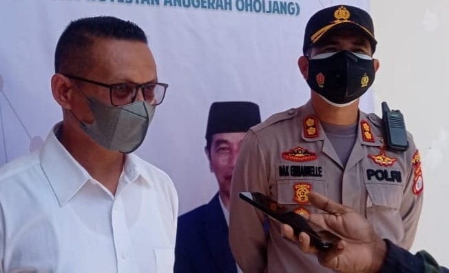 Polres Tual Distribusi 1000  Dosis Vaksin Sasar Kota Tual Dan Maluku Tenggara