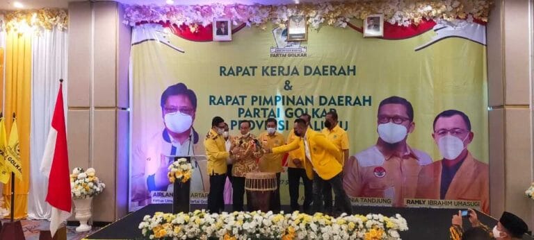 Rakerda Dan Rapimda Golkar Maluku Fokus Perbaikan Internal Partai