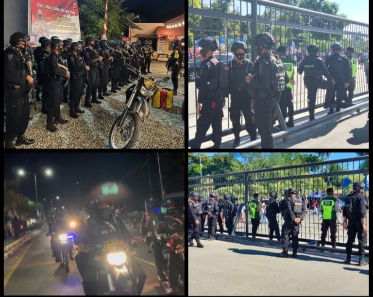 Brimob Maluku Patroli Skala Besar di Papua Amankan Penutupan PON XX