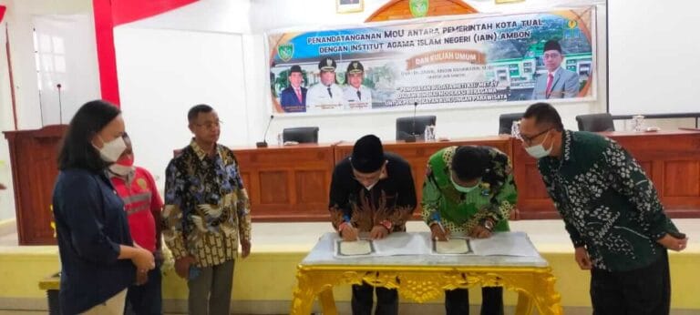 Pemkot Tual Jalin Kerjasama Dengan Kampus IAIN Ambon
