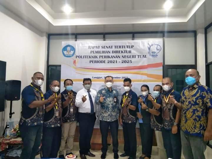Rony Rahajaan Kembali Terpilih Jadi Direktur Politeknik Perikanan Negeri Tual