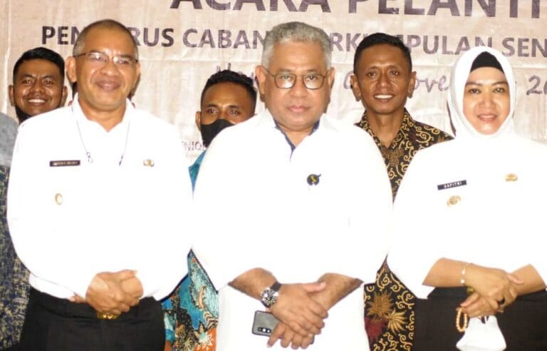 Simak Sambutan Tetelepta Saat Lantik Pengurus Cabang Senior GMKI Bursel