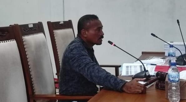 Ketua Komisi II DPRD Malra, Adolf Markus Teniwut.