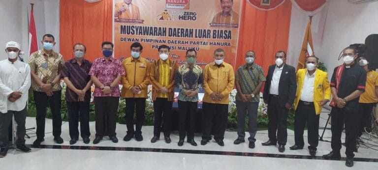 Hadiri Musdalub DPD Hanura, Wagub Orno: Jaga Keakraban Kader
