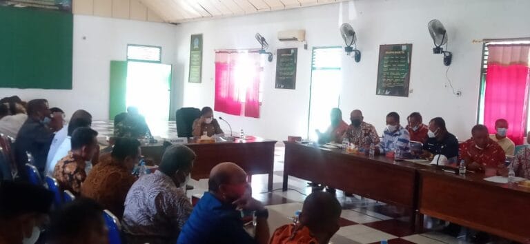 Tim Satgas Covid-19 Malra Gelar Rakor Bahas Capaian Vaksinasi