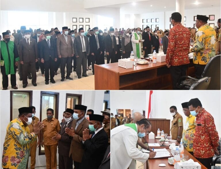 Lantik Pejabat Eselon II dan III, Walikota Tual: Ini Hal Lumrah Dalam Organisasi Daerah