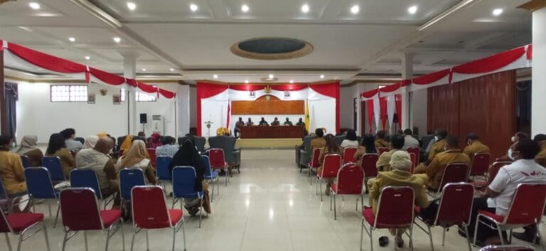 Pemkot Tual Kembali Gelar Rapat Koordinasi terkait Vaksinasi Covid-19